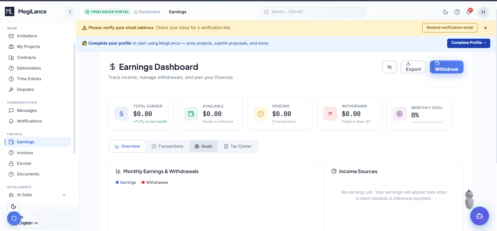 Freelancer Earnings & Smart Contract Analytics