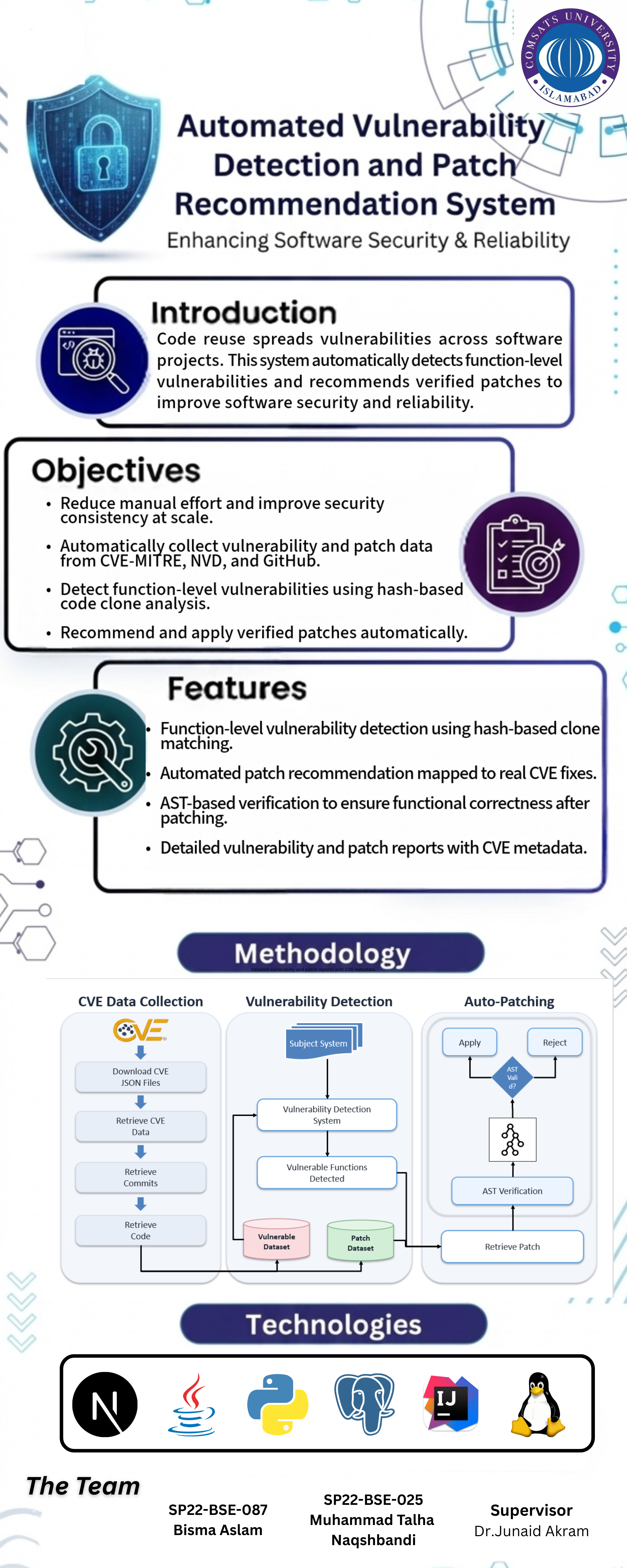 LLM Vulnerability Patch Recommendation Poster