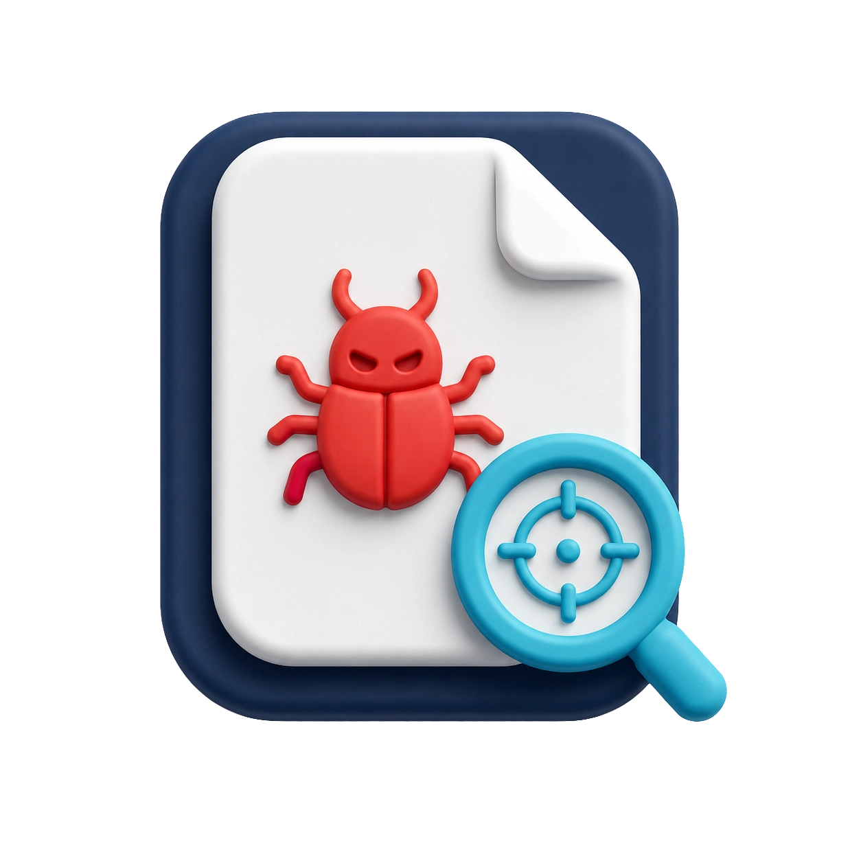 Cyber Security 3D Illustration