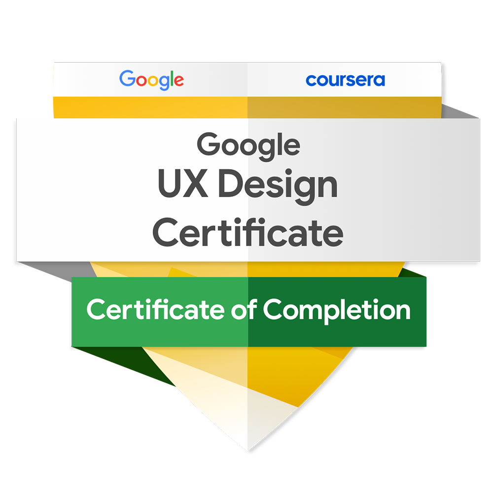 UX Certificate Badge